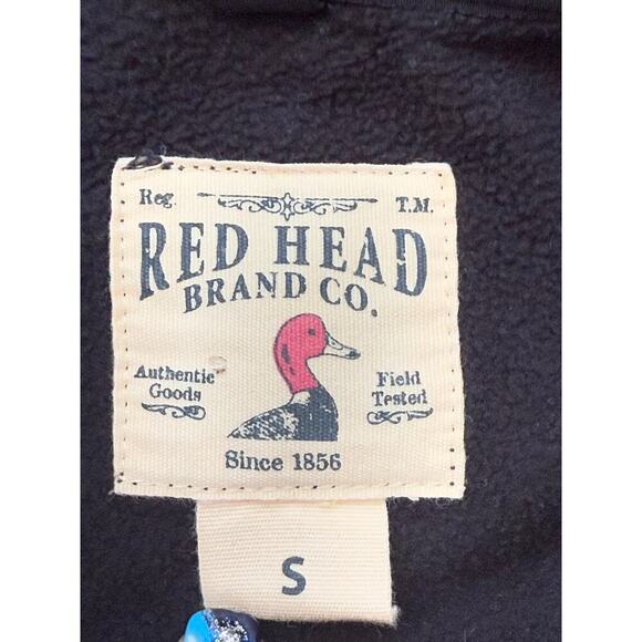 Vintage RedHead Men's Black Full Zip Jacket Size  S - Picture 8 of 10